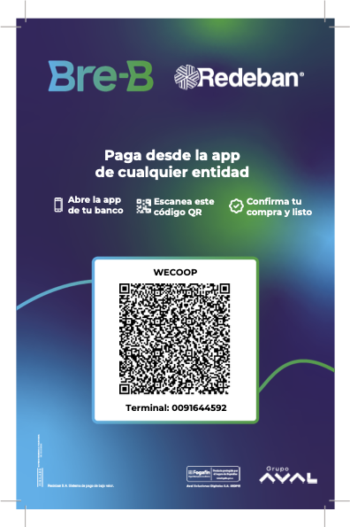 Código QR BRE-B WeCoop